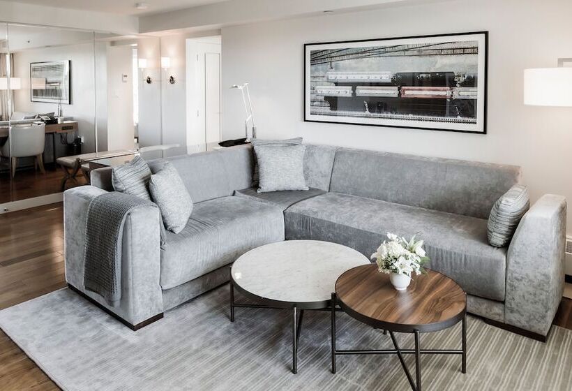 带城市景观的套间, The James