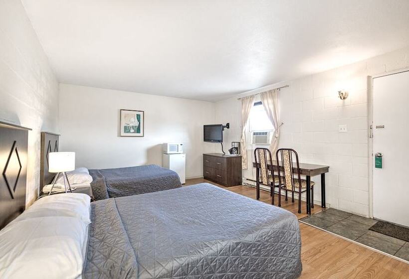 Номер Стандарт 2 Двуспальные Кровати, Motel Grande Ile