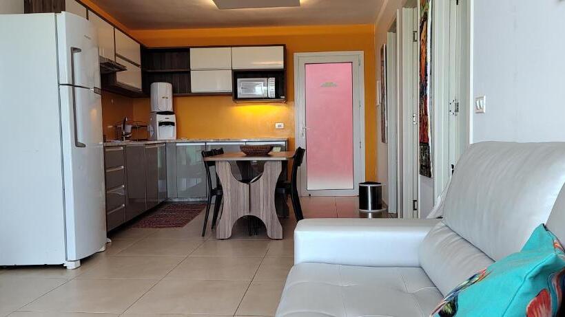 Апартаменты 1 Спальня Вид на Море, Carneiros Flat Praia