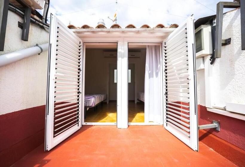 1침실 펜트하우스 아파트, Hostal La Premsa