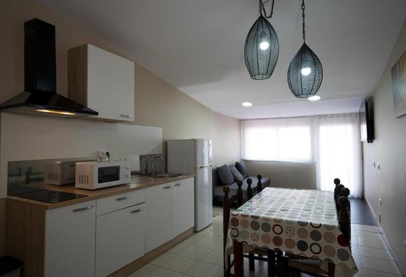 1침실 펜트하우스 아파트, Hostal La Premsa