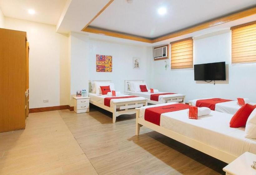 חדר סטנדרט לארבעה, Reddoorz Premium @ Nick Hotel Gerona Tarlac