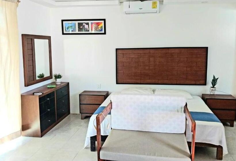 غرفة ديلوكس مطلّة علي البحر مزوَّدة بشُرفة, Riviera Bonfil