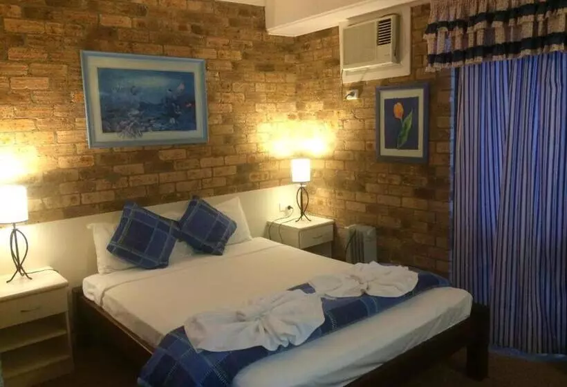 １階のスタンダードルーム, Port Stephens Motel