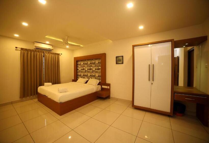 غرفة ديلوكس, Aura Residency