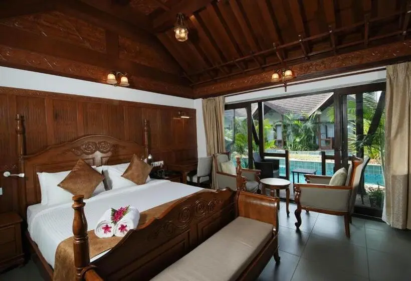 キングサイズベッドのスタンダードルーム, Gokulam Grand Resort & Spa Kumarakom