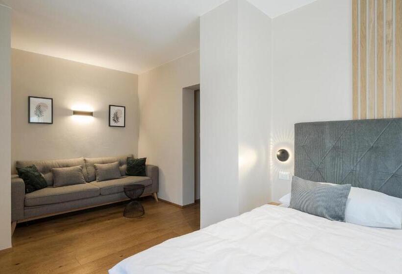 إستديو قياسى مزود بشرفة, Boutique Hotel Wiesenhof   Adults Only