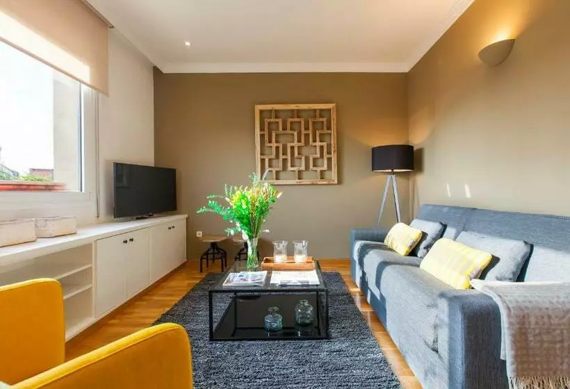 ２ベッドルームデラックスアパートメント, Aspasios Rambla Catalunya Apartments