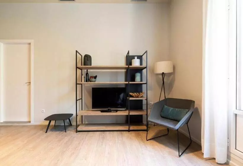 ２ベッドルームデラックスアパートメント, Aspasios Rambla Catalunya Apartments