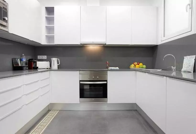 ３ベッドルームアパートメント, Aspasios Rambla Catalunya Apartments