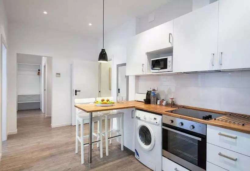 ３ベッドルームアパートメント, Aspasios Rambla Catalunya Apartments
