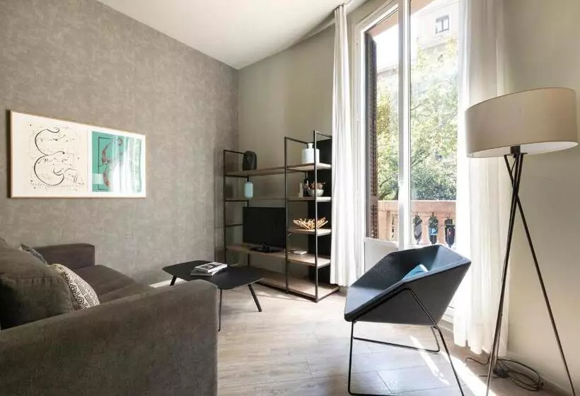 ２ベッドルームアパートメント, Aspasios Rambla Catalunya Apartments