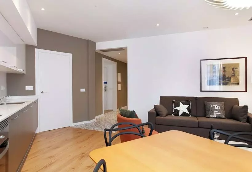 ２ベッドルームアパートメント, Aspasios Rambla Catalunya Apartments