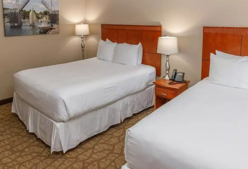 クイーンサイズベッドのスタンダードルーム, Admiral S Inn Resort