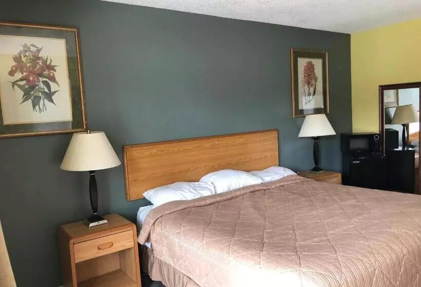 キングサイズベッドのスタンダードルーム, Americas Best Inn   Savannah I 95