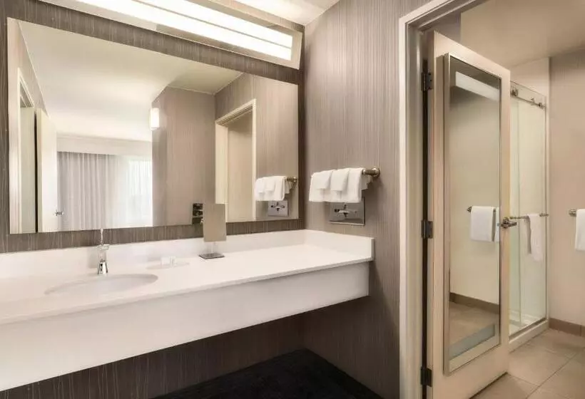 キングサイズベッドのスイートルーム, Courtyard By Marriott Philadelphia Montgomeryville