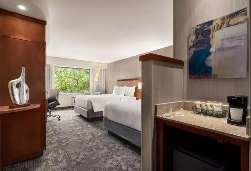 ２ダブルベッドのスタンダードルーム, Courtyard By Marriott Philadelphia Montgomeryville