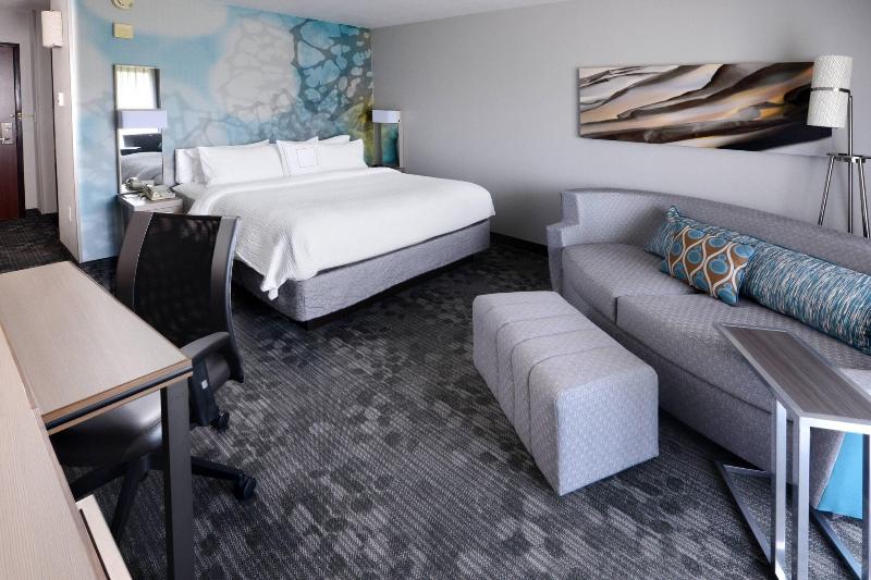 اتاق استاندارد با تخت بزرگ, Courtyard By Marriott Houston Northwest