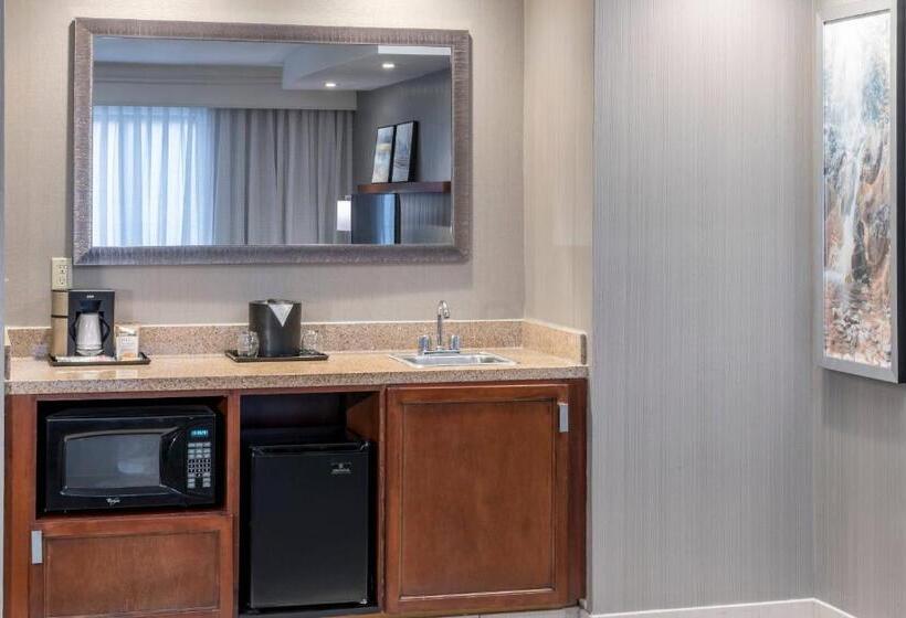 מיטת קינג בסוויטה, Courtyard By Marriott West Orange