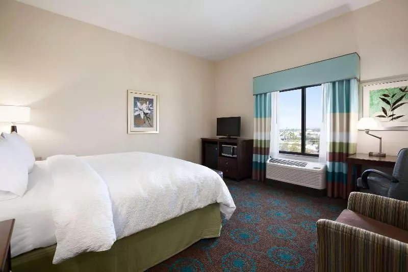 キングサイズベッドのスタンダードルーム, Hampton Inn Los Angeles Int'l Airport/hawthorne