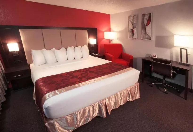 キングサイズベッドのスタンダードルーム, Ramada By Wyndham Keystone Near Mt Rushmore