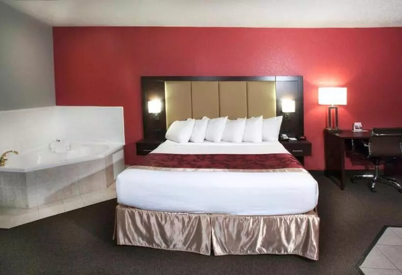 キングサイズベッドのデラックススイート, Ramada By Wyndham Keystone Near Mt Rushmore
