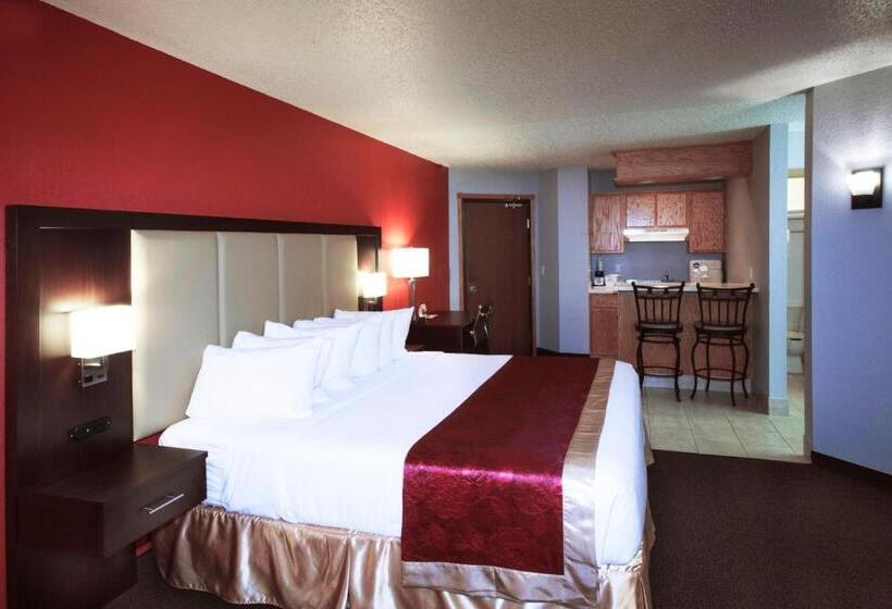 带大床的复式套间, Ramada By Wyndham Keystone Near Mt Rushmore