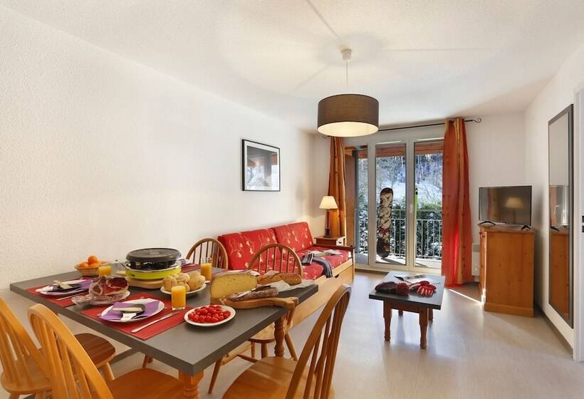 Апартаменты 1 Спальня, Residence Nemea Les Grands Ax
