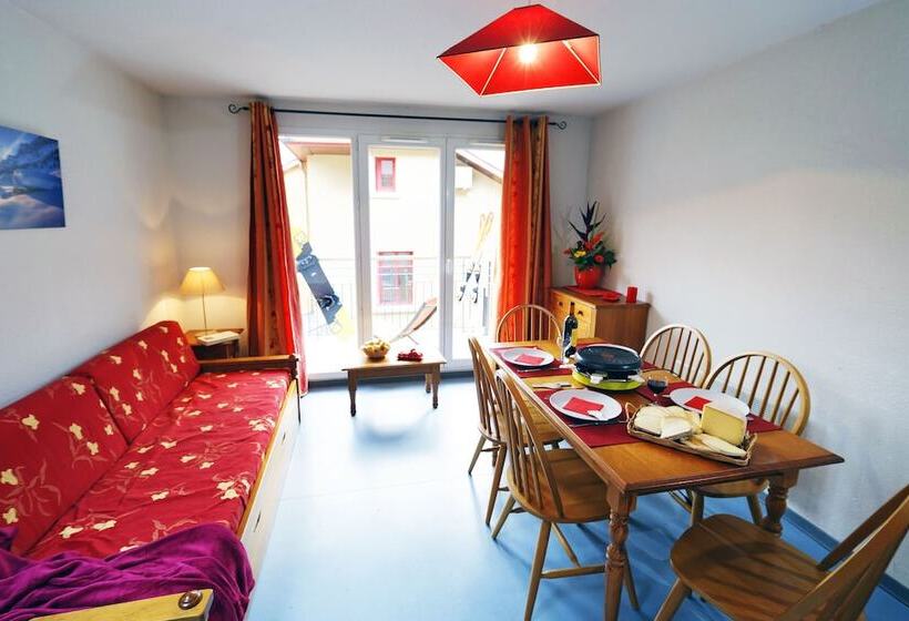 침실 2개 아파트, Residence Nemea Les Grands Ax