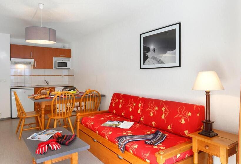 Апартаменты 2 Спальни, Residence Nemea Les Grands Ax