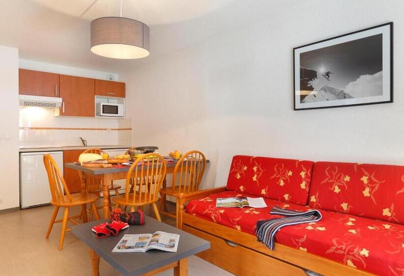 Апартаменты 2 Спальни, Residence Nemea Les Grands Ax