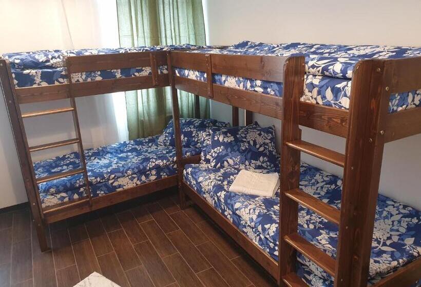 스탠다드 4인용 룸 공용 욕실, Vintage Downtown Hostel