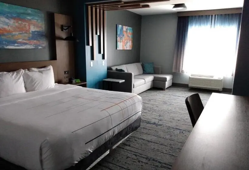 キングサイズベッドのデラックススイート, La Quinta Inn & Suites By Wyndham Bardstown