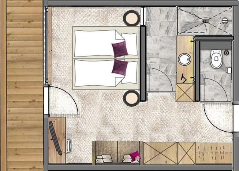 חדר סופריור, Aktiv & Wellnesshotel Bergfried