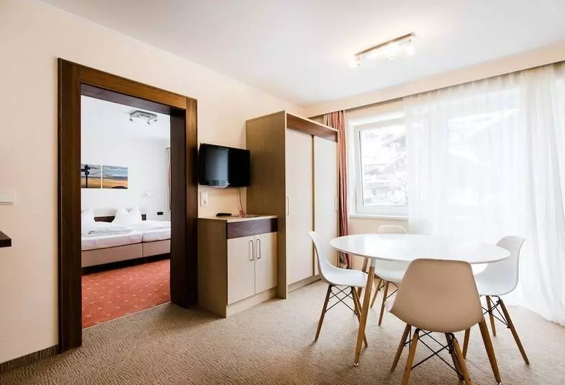 1ベッドルームファミリーアパートメント, Aparthotel Dorfplatzl Garni