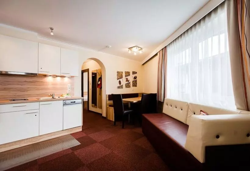 2ベッドルーム家族用アパートメント, Aparthotel Dorfplatzl Garni