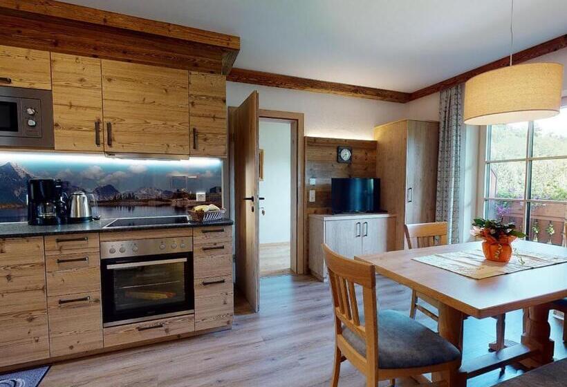 آپارتمان 1 خوابه با بالکن, Erbhof Hinterrain