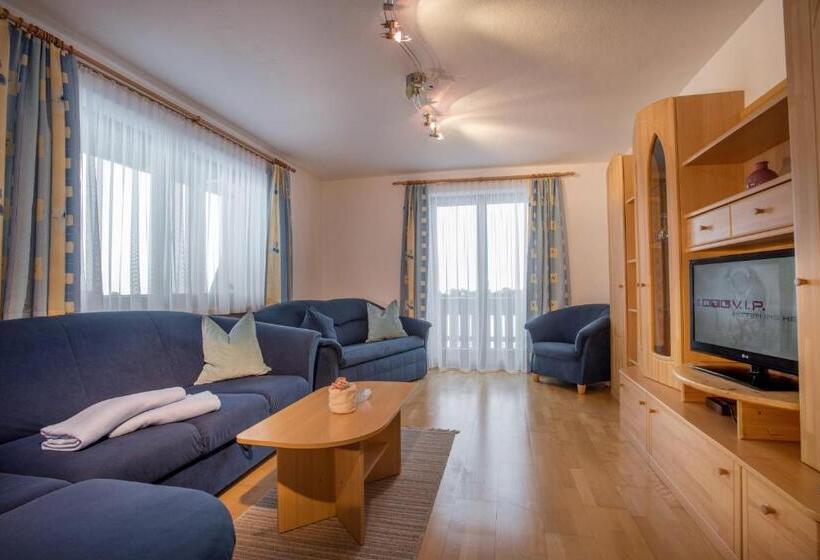 דירה בת חדר שינה 1 עם מרפסת, Ferienhof Stadlpoint