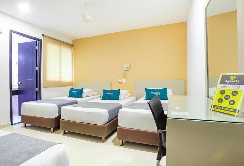 Четырехместный Номер Стандарт, Ayenda Monteria Central