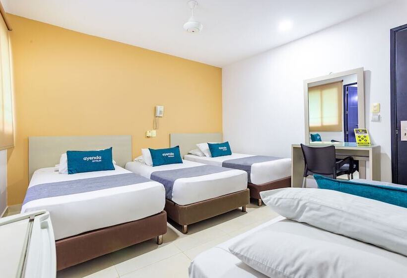 Четырехместный Номер Стандарт, Ayenda Monteria Central