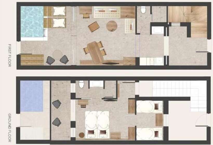 Family Suite, Alero Seaside Skyros Resort