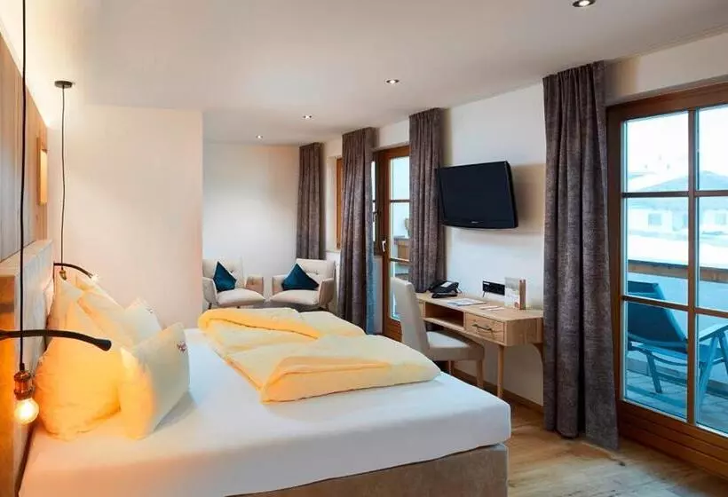 バルコニー付きスタンダードルーム, Bauernhof Hotel Oberschwarzach
