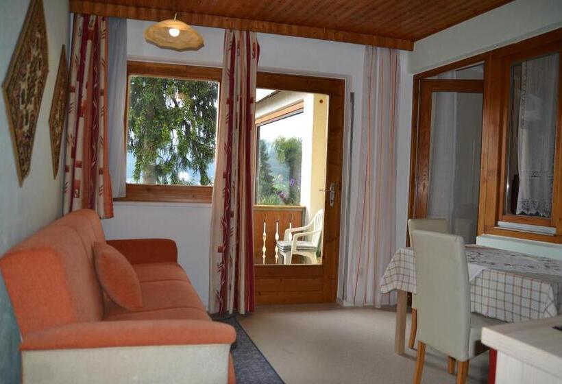 דירה בת חדר שינה 1 עם מרפסת, Frühstückspension Blasge