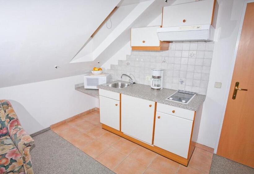 آپارتمان 1 خوابه با بالکن, Seevilla Wochinz