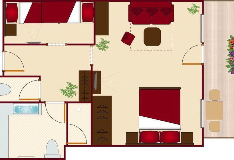 جناح ديلوكس, Olympia Relax Hotel Leonhard Stock