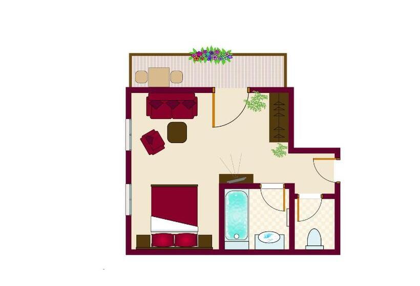 غرفة إقتصادية, Olympia Relax Hotel Leonhard Stock