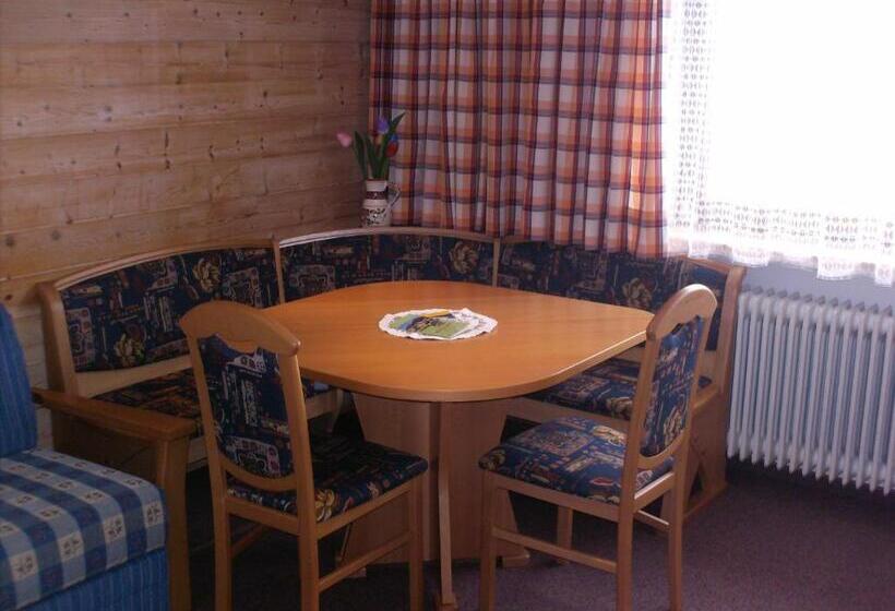 شقة غرفة نوم واحدة مزودة بشُرفة, Gästehaus Bergland