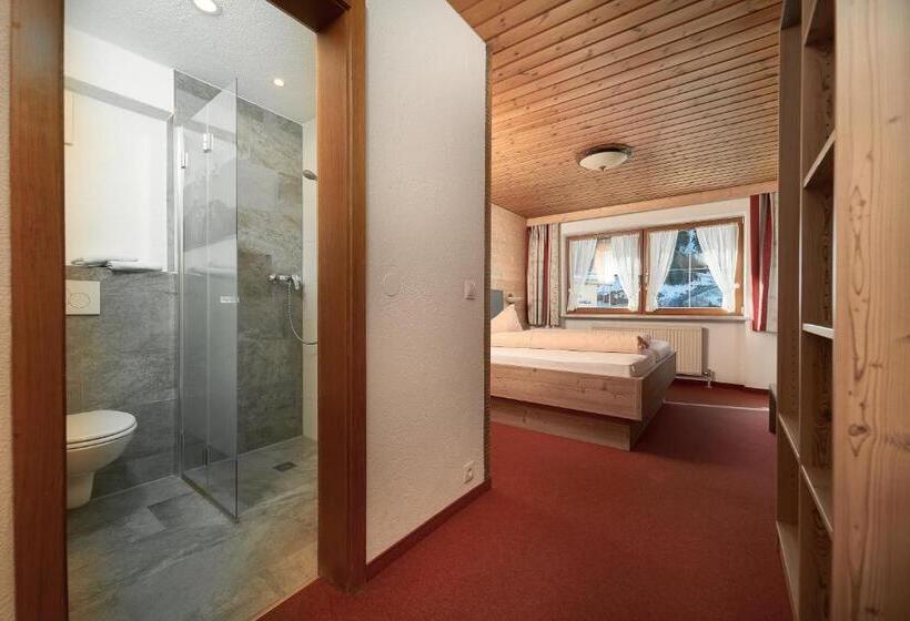 Quarto standart com varanda, Gästehaus Judith