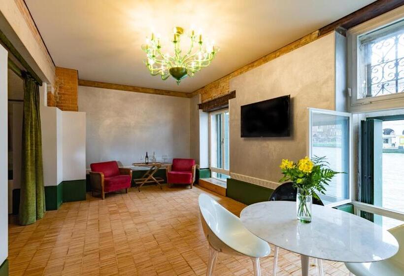 آپارتمان 1 خوابه, Locanda Leon Bianco On The Grand Canal