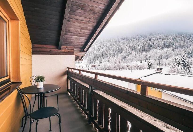 غرفة قياسية مزوَّدة بشُرفة, Guesthouse Dalnig